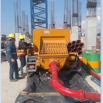 Concrete Pump Truck Working In Philippines